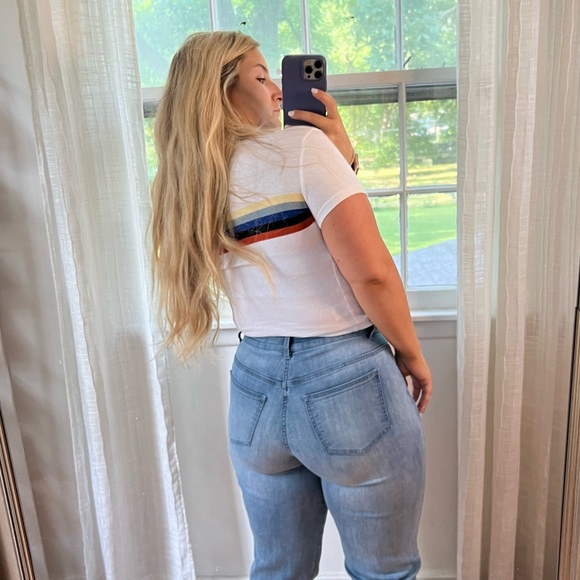 Brandy Melville Striped Tee Small - Picture 8 of 8